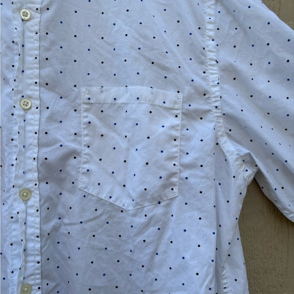 Banana Republic White Long Sleeve Tee Classic Cotton - Picture 2 of 7